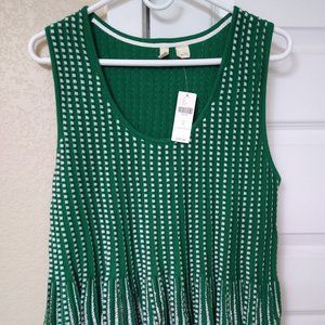 SOLD on XPost BNWT Anthropologie (Moth) Knit Peplum Tank